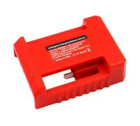 Namvo 2 adaptadores de batería USB para sistema de batería Einhell Power X-Change de 18 V con adaptador de rueda de alimentación de carga rápida USB y tipo C (adaptador)