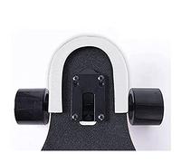Namvo 2 pares de protectores para la nariz y la cola de la tabla de monopatín, protectores de bordes para Longboard, cubierta de goma resistente a los golpes