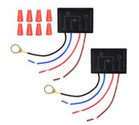 Namvo 2 PCS Sensor táctil de 3 vías Regulador de Intensidad Módulo de Sensor de lámpara de Escritorio Módulo de Control Regulador de Modo de atenuación de 3 segmentos