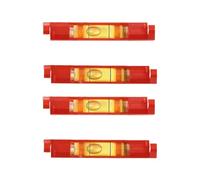 Namvo 4 Niveles de guía, Niveles de Burbuja de Cable, Nivel de Burbuja Rojo, Nivel de Burbuja de Cable Profesional para mampostería, fontanería, canalones, Nivel de Burbuja