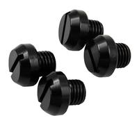 Namvo 4 Piezas M10x1.25 Accesorios de Moto Tornillos de Espejo de Motocicleta duraderos para Espejos retrovisores Tornillo de Orificio de Espejo de aleación de Aluminio a Prueba de Herrumbre