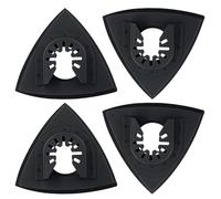 Namvo 4 Placas de Lijado universales para Accesorios Bosch Parkside Ryobi Worx Workzone (80 mm)