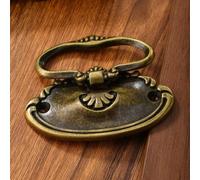 Namvo 4 tiradores de puerta para cajones, pomos de armario de cocina retro, manijas de armario antiguo con tornillos para muebles de cocina y hogar, color bronce