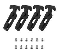 Namvo 4 Tiradores Flexibles de Goma con Mango en T para Caja de Herramientas, vehículos de Gel, maquinaria agrícola.