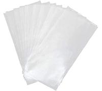Namvo - 50 Bolsas de Pesca de Carpa, PVA, solubles en Agua, Cebo sólido, Aparejos de boilie y Accesorios de Pesca de Carpa (10 x 15 cm)