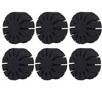 Namvo 6 piezas portátil redondo EVA espuma flecha protección rack separador titular al aire libre caza tiro con arco equipo de protección herramienta sosteniendo 12 flechas