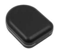 Namvo Caja de Almacenamiento para audífonos, Resistente, portátil, Impermeable, Conveniente ABS + Forro de cojín de Aire, 2,8 x 3,5 x 1,2 Pulgadas (Negro)