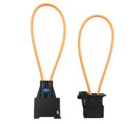 Namvo Conector de guía de luz 2 uds, Puente de Fibra óptica de autobús, Adecuado para Mercedes Benz, Porsche, Conector de guía de luz