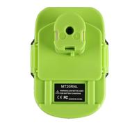 Namvo Convertidor de batería de Litio para batería Makita de 18 V, Adaptador Compatible con batería Ryobi de 18 V