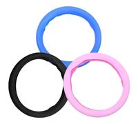 Namvo Cool Protecteur de Volant en Silicone antidérapant, housse de Protection pour Volant de Voiture - Matériau en Silicone élastique, respirant et Extensible