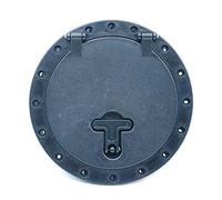 Namvo Cubierta de escotilla marina, placa de cubierta extraíble para kayak de 8 pulgadas con bolsa roja, accesorios para canoa y kayak