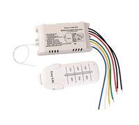 Namvo de Interruptor de Pared y Mando a Distancia de 4 vías ON/Off Interruptor Inalámbrico Digital Light 200V-245V Radio Digital Light