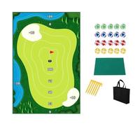 Namvo Ensemble pour Les Sports de Swing complet, jeu de puces et de bâtons de Golf Chip Off Challenge, jeu de Golf Battle Royale Avec Tapis de Golf de qualité supérieure, balles collantes -