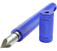 Namvo Herramienta de afilador de ranura de club de golf para palos de golf, limpiador de afilado, limpia con sedimento eliminado en el surco