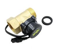 Namvo Interruptor de Flujo de Agua G1 Sensor de Flujo de Rosca Interruptor de Control de Bomba de Agua, HT-800 G1 Rosca 220 V Sensor de Flujo de Bomba de Agua Interruptor de Control automático
