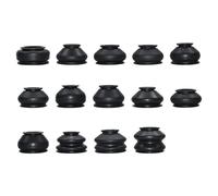 Namvo Juego de 14 Piezas de Cubiertas Antipolvo para rótulas, Paquete múltiple Universal, Cubiertas para rótulas de Goma, Juego de Extremos de Varilla de dirección, Botas Antipolvo para rótulas d