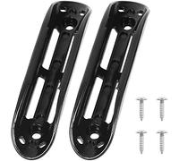Namvo Juego de 2 Clips de Soporte para Palas de Kayak, Universal, Montaje en Cubierta, con fijación de 4 Tornillos para canoas, Kayak, muelles y Barcos