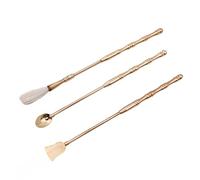 Namvo - Juego de 3 Piezas para Hacer Incienso, Kit de Herramientas de Molde de Incienso con Cuchara de Incienso, Cepillo de Pala para Accesorios de Fragancia DIY para meditación de Yoga