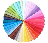 Namvo Juego de arcoiris tela de 40 colores 20cm