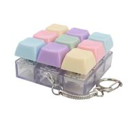 Namvo Keyboard Keychain, Keyboard Clicker 9 Keys, for Boosts Productivity, Keychain Attachment