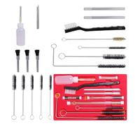 Namvo Kit de Limpieza y Mantenimiento de Herramientas de pulverización de 22 Piezas, Juego de cepillos de Limpieza de pulverizador de Pintura Profesional con Estuche de Almacenamiento para herram