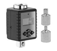 Namvo Llave dinamométrica Digital Llave dinamométrica de Alta Resistencia de 1/2'' con Adaptador de 3/8'' y 1/4'' con Alerta de zumbador LED