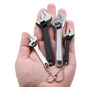 Namvo-llave negra pequeña, llave ajustable de 2,5 pulgadas y 68MM, minillave de mandíbula antideslizante para reparación y mantenimiento