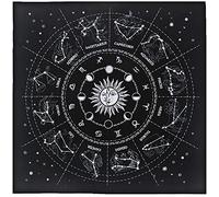 Namvo Macabolo - Mantel de Tarot de Franela Suave para Juegos de Mesa, Terciopelo para Astrología y Cartas de Adivinación - 50 x 50 cm