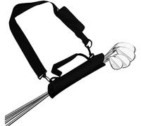 Namvo Mini Bolsa de Transporte para Golf - Portátil de Hombro para Campo y Viajes, Profesional con Correas, Mangas Ligeras, Color Negro