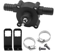 Namvo Mini Bomba de Taladro eléctrica Manual Autocebante Manual Bomba de Agua de Fluido de Aceite Bomba centrífuga portátil de Transferencia de Agua con Drenaje Bomba de riego Regar el jardín