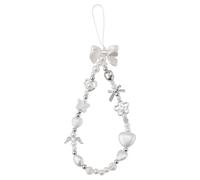 Namvo Pulsera con dije para teléfono con llavero, cadena de cuerda para colgar en el teléfono