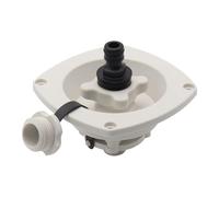 Namvo Reemplazo de Entrada de Agua para RV, Entrada de llenado de Agua para RV con válvula de retención, presión de Agua regulada Segura, fácil conexión para Autocaravana, Barco (Blanco)