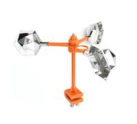 Namvo Répulsif d'éolienne Anti-oiseaux Avec plusieurs Surfaces réfléchissantes, Protection contre Les oiseaux pour balcons, toits, arbres fruitiers ou étangs