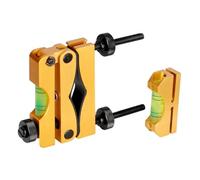 Namvo Sistema de nivelación de retícula Kit de Nivel de Montaje de Alcance de aleación de Aluminio Herramienta de alineación Universal Arma de Fuego Retículo Abrazadera de cañón Ajuste Mantenimie