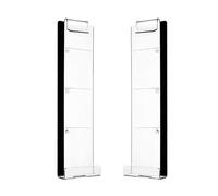 Namvo Tablero de Mensajes de computadora acrílico Tablero de Mensajes de Pantalla de computadora Monitor de Oficina Nota Lateral Nota Panel Lateral Transparente Monitor Tablero de Notas