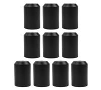Namvo Tapas de Tubo termorretráctiles - Tapas de Extremo termorretráctiles de 35 mm para protección de Aislamiento Impermeable, Paquete de 10, Ideales para Aislamiento de Extremos de Cables y APL