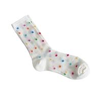 Namzi 10 pares de calcetines de punto redondo, cómodos y transpirables de algodón para uso casual, atlético y diario, tamaño uniforme, A08