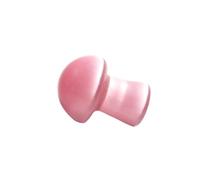 Namzi 10 piezas de decoración de hongos de cristal natural mini de 2 x 1,5 cm, diseño de seta pequeña, piedra de cristal rosa, artesanía, decoración de escritorio