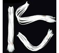 Namzi 2 extensiones de cola de caballo trenzadas sintéticas trenzadas, extensiones de peluca trenzada, cuerda de pelo natural, suave, sintético, trenzada, accesorios para el cabello de moda para mujer