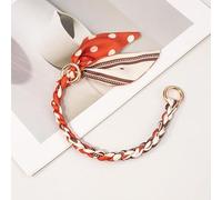 Namzi Accesorios para bolsas, cordón para teléfono, cadena tejida, cordón para bufanda y bolsa, suministros ideales para hacer bolsas para bricolaje, asas cortas y de repuesto, 25 cm, 1 pieza, P17