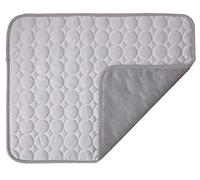 Namzi Almohadilla fría para Perros - fácil de Limpiar, 100 * 70cm, 1 Pieza, Gris Claro, Almohadilla para Mascotas de Verano(XQ)