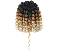 Namzi Bounce - Cabello de ganchillo de 8 pulgadas,rizado,trenzado corto,jumbo Passion Twist,para mujer,paquete de 6,color B