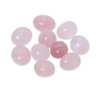 Namzi Piedras naturales de cuarzo rosa brasileñas pulidas y rodadas, cristales y piedras curativas. Venta al por mayor de cuarzo para wicca, Reiki, energía curativa, piedras de chakra(10 piezas)