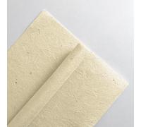 Namzi regalos, flores, papel de embalaje de caja de regalo, papel de fibra de cáñamo rasgado a mano, papel de embalaje de flores (blanquecino)