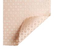 Namzi regalos, flores, papel de embalaje de caja de regalo, papel de flor de cerezo hueco de un solo color, papel de embalaje de flores (rosa desnudo)