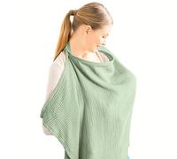 Namzi Ropa de lactancia antialiving al aire libre, uso diario, 71 * 95cm, verde, 1 pieza(XQ)