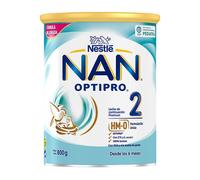 Nestlé NAN OPTIPRO 2 Leche de continuación en polvo, bote de 800g