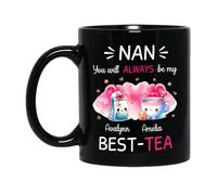Nan Siempre Serás Mia Tazas Té Novedad Tazón De Café Graciosa Tazas De Regalo Regalos Divertidos Para Navidad Amigos Familiares 330ml