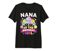 Nana de la cumpleañera, Abuela, Abuela, Abuela, Linda Camiseta Premium