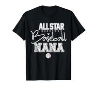 Nana de The Birthday Boy All Star Baseball Grandma Camiseta